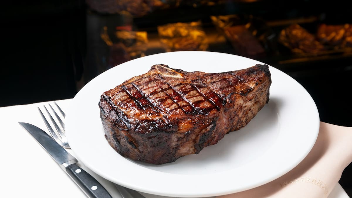 Churrasco hecho a la plancha