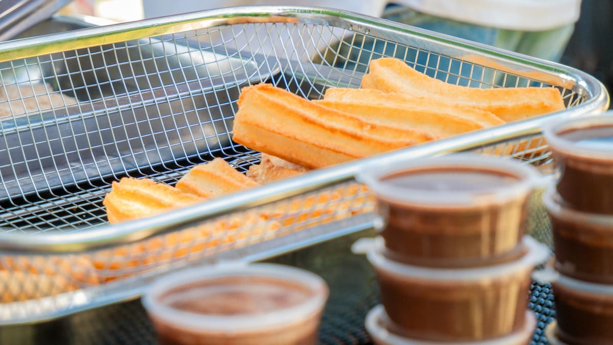 Churros saludables.