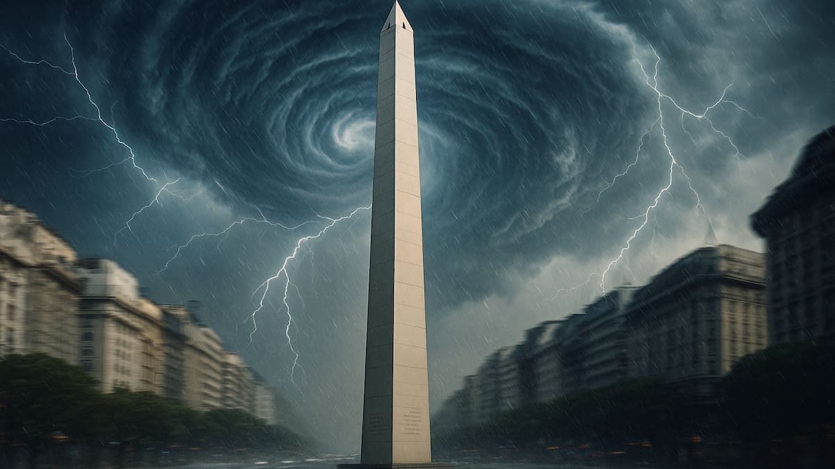 Ciclogénesis en el AMBA: qué es y hasta cuándo se extiende el fenómeno que desata lluvias torrenciales y ráfagas intensas