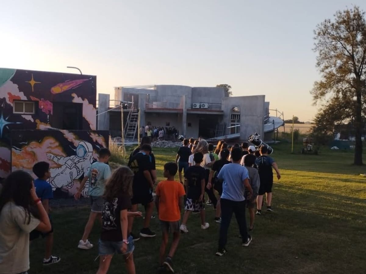 Cielos Albertinos, astroturismo en Alberti, provincia de Buenos Aires. Foto: Astroturismo en Sierra de la Ventana. Foto: Pato Daniele