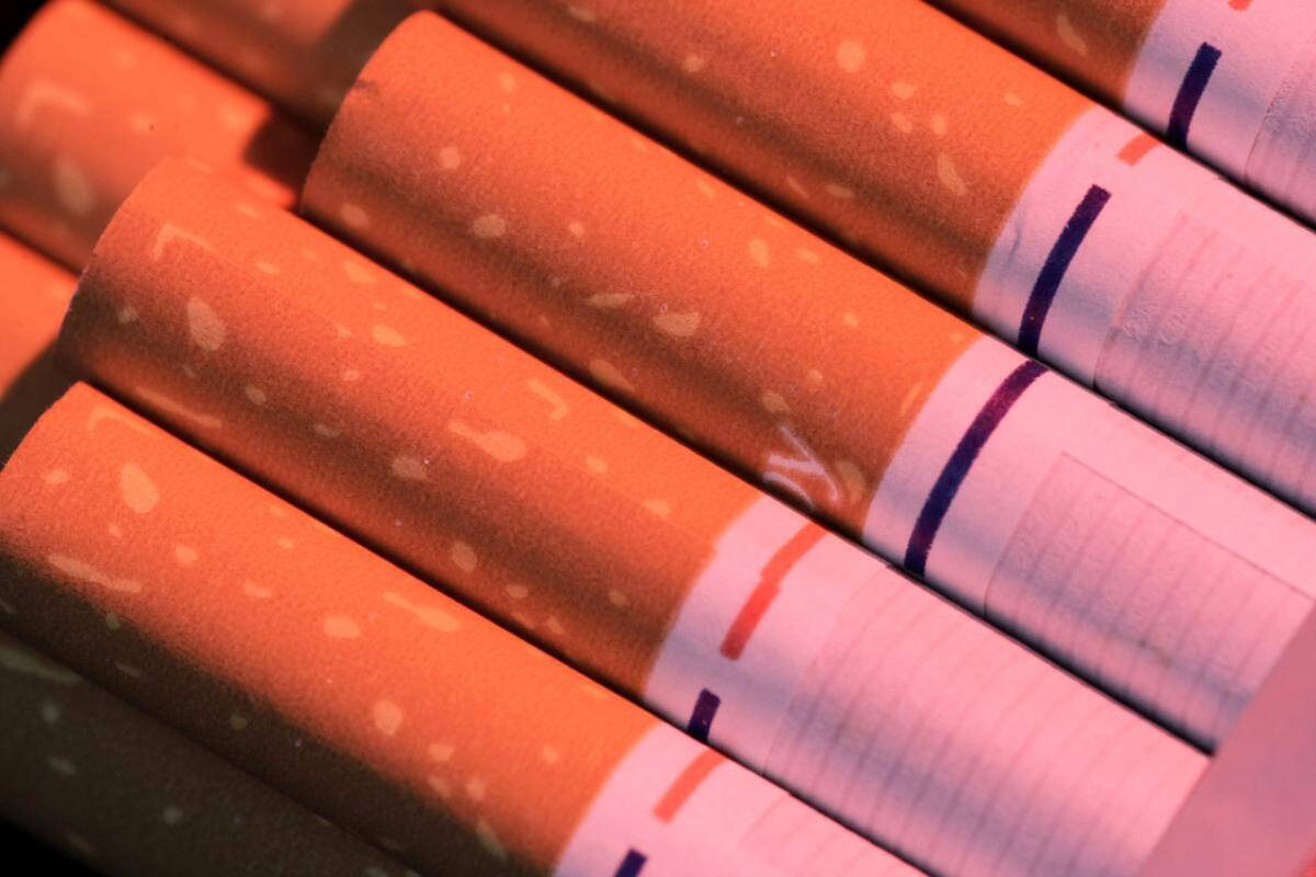 Cigarrillos. Foto: EFE