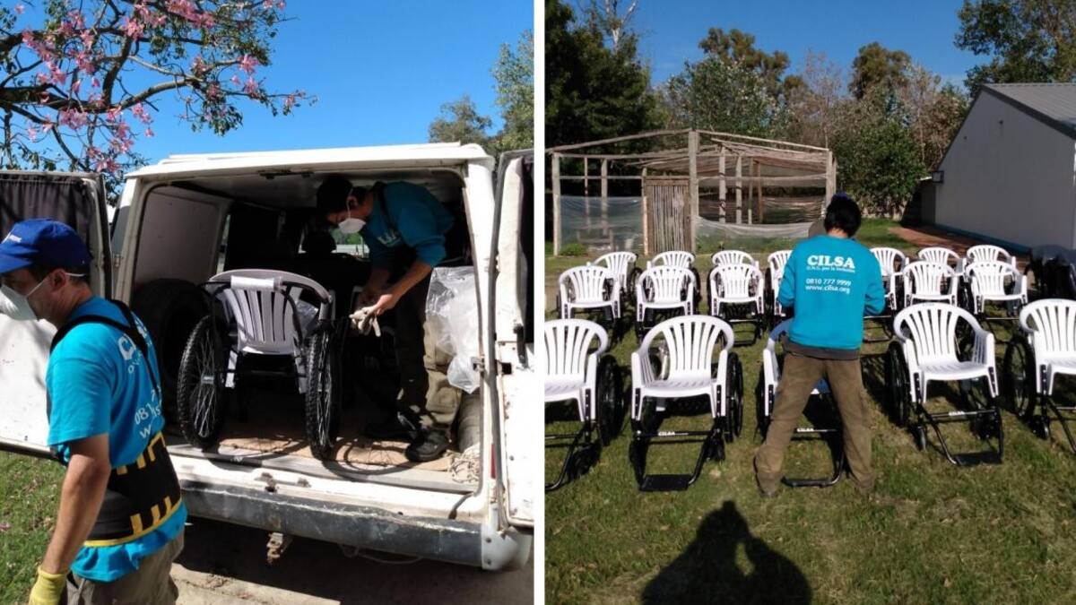 CILSA está donando a hospitales públicos más de 200 sillas de ruedas de traslado