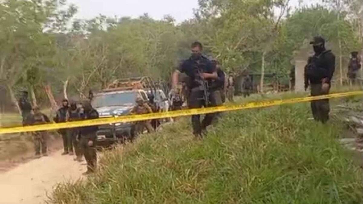Cinco muertos tras enfrentamiento entre la policía y delincuentes en México. Foto: X