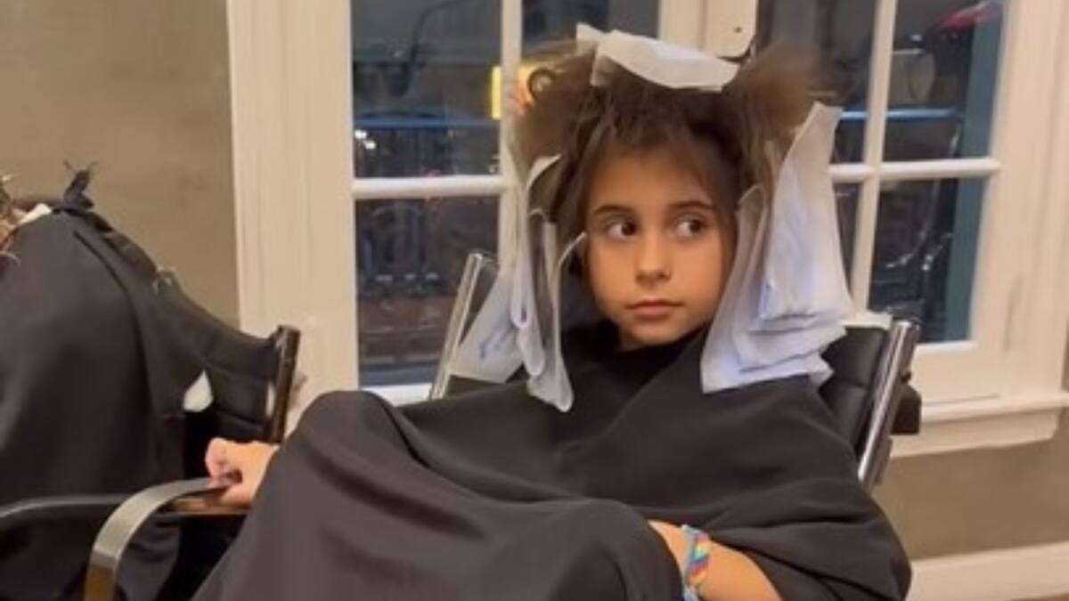 Cinthia Fernández mostró el cambio de look de sus hijas y le llovieron la críticas