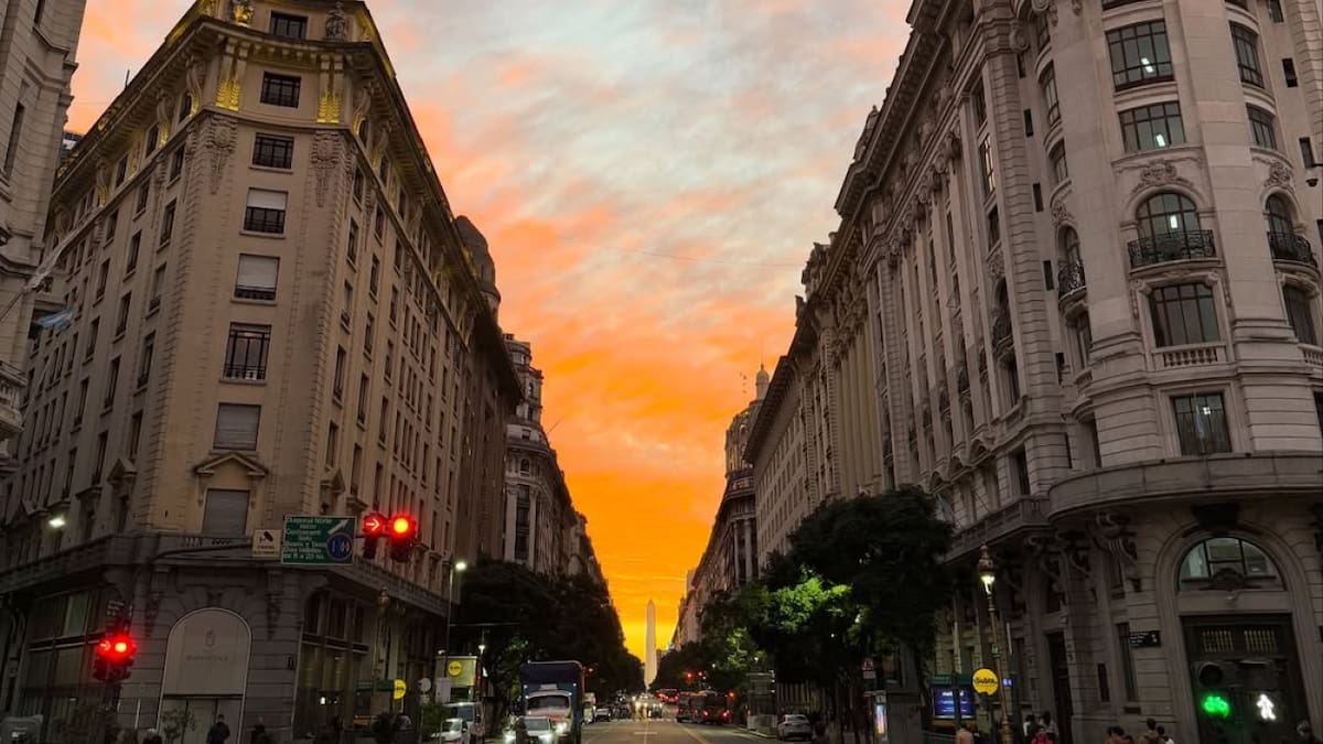 Ciudad de Buenos Aires. Foto Instagram @conociendo.ba