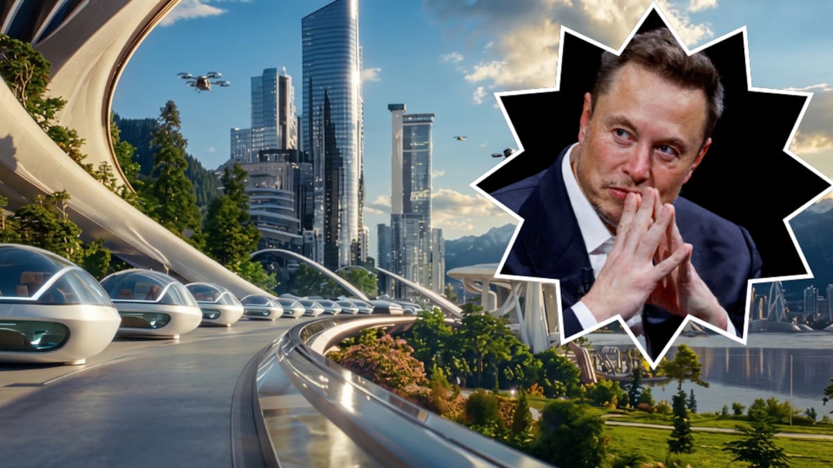 Elon Musk compartió un video del futuro que quiere hacer realidad: robots, colonias en otros planetas y un “Hyperloop”