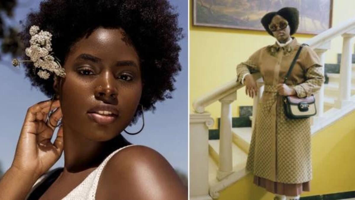 Clara Louise, una limpiadora se convierte en modelo y logra un contrato con Gucci, Foto FOMO Models