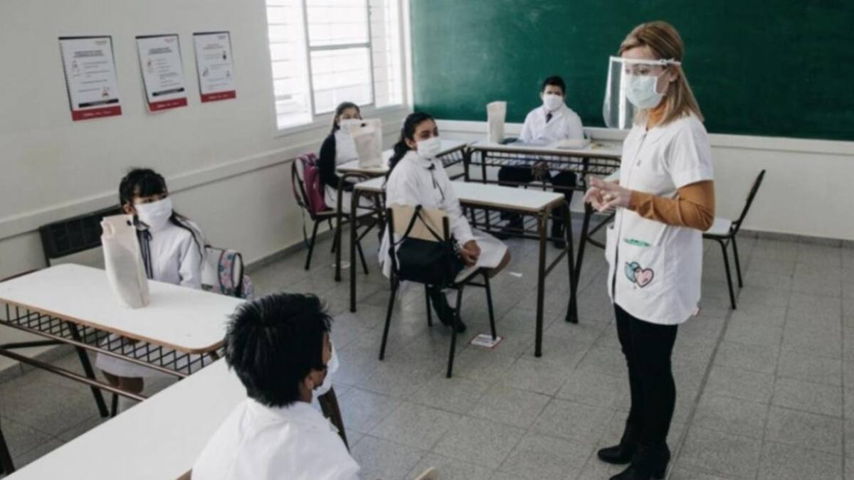Clases, escuela, alumnos, docentes, coronavirus, protocolo, NA