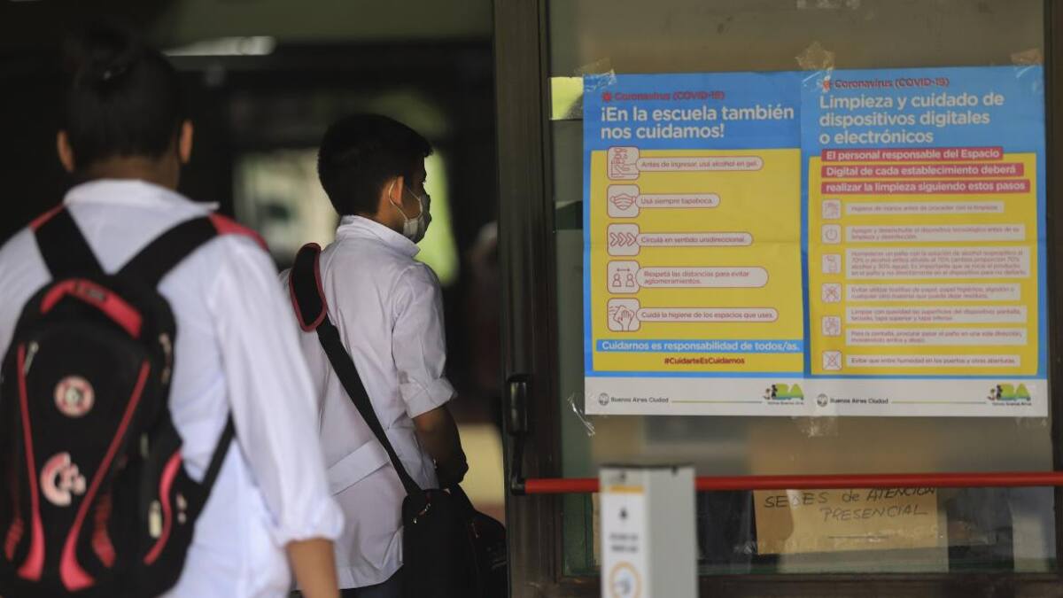 Clases presenciales en tiempos de pandemia de coronavirus, AGENCIA NA