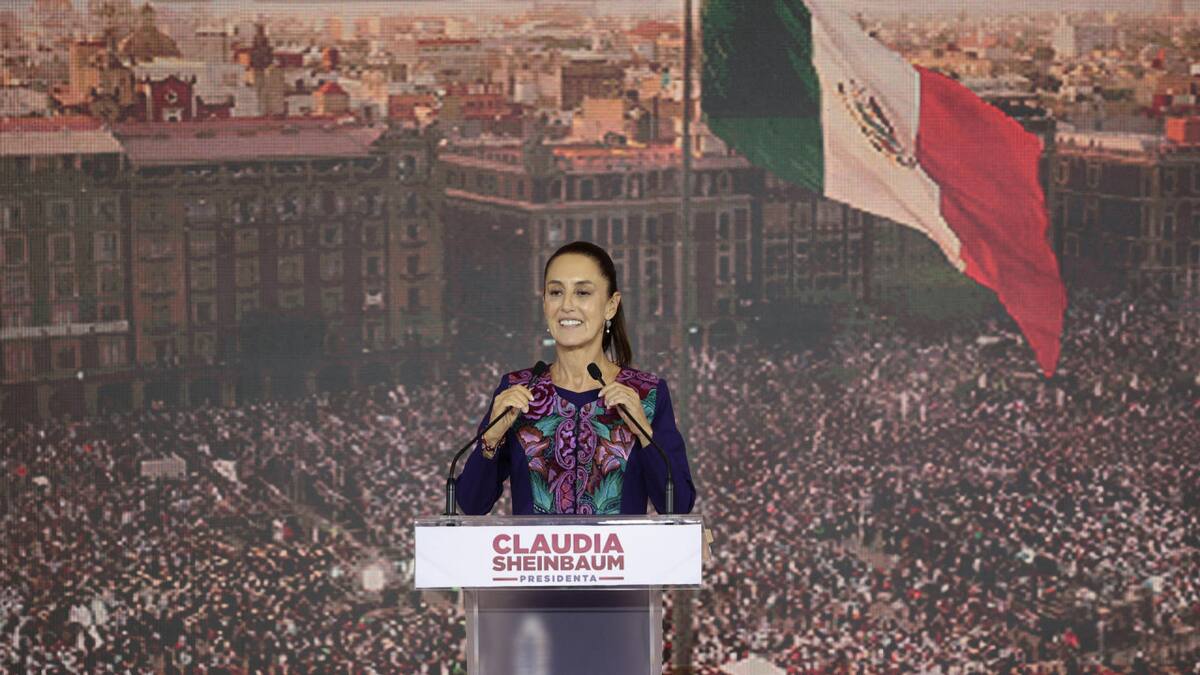 Claudia Sheinbaum, México. Foto: EFE