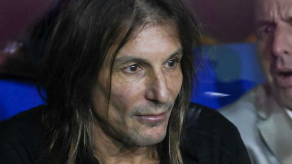 Claudio Caniggia. Foto: NA.