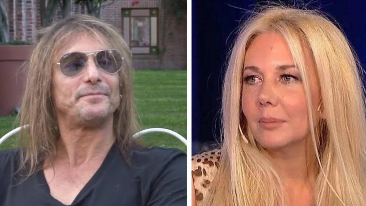 Claudio Caniggia y Mariana Nannis