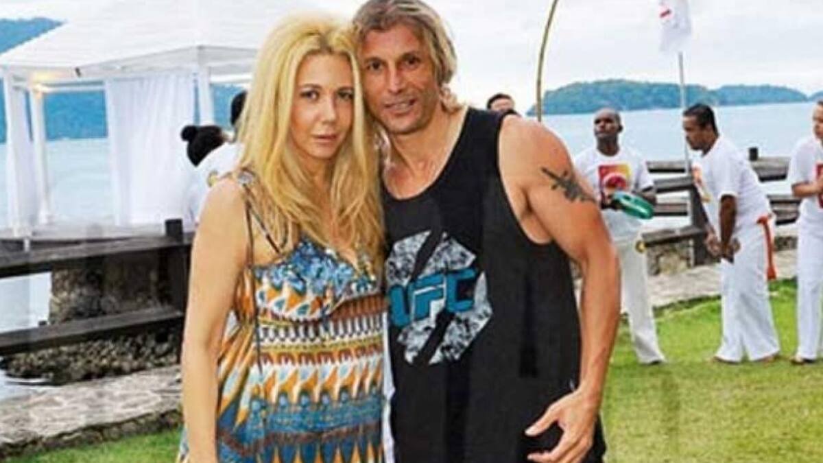 Claudio Caniggia y Mariana Nannis