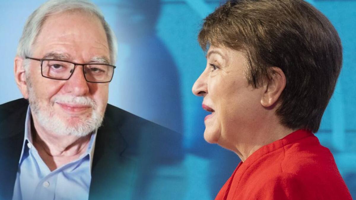 Claudio Loser y Kristalina Georgieva, NA