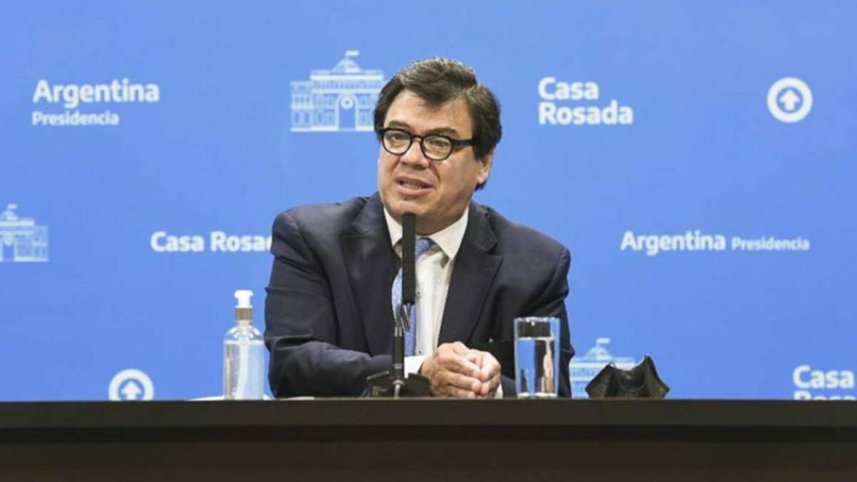 Claudio Moroni, ministro de Trabajo, NA