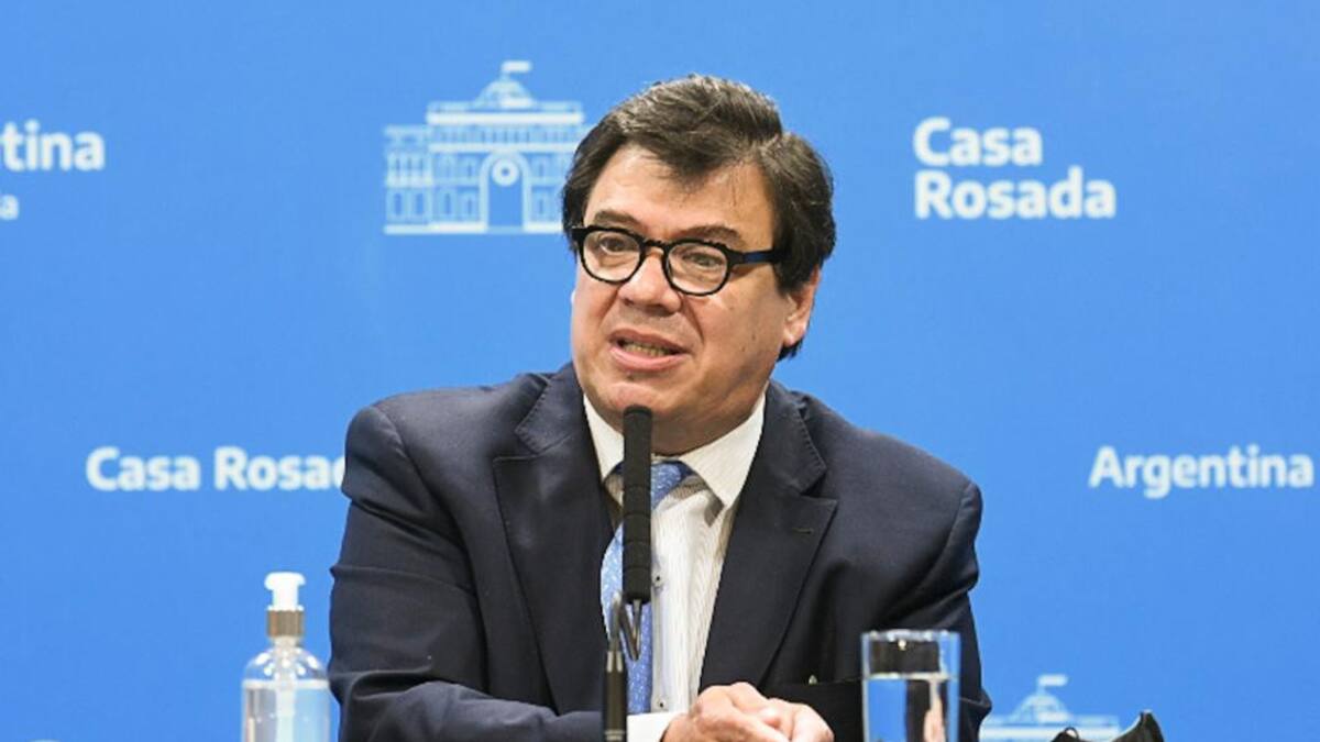 Claudio Moroni, ministro de Trabajo, NA