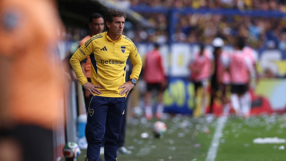 Úbeda y una llamativa formación contra Talleres: los jugadores que “guarda” pensando en el debut de Boca en la Copa Libertadores