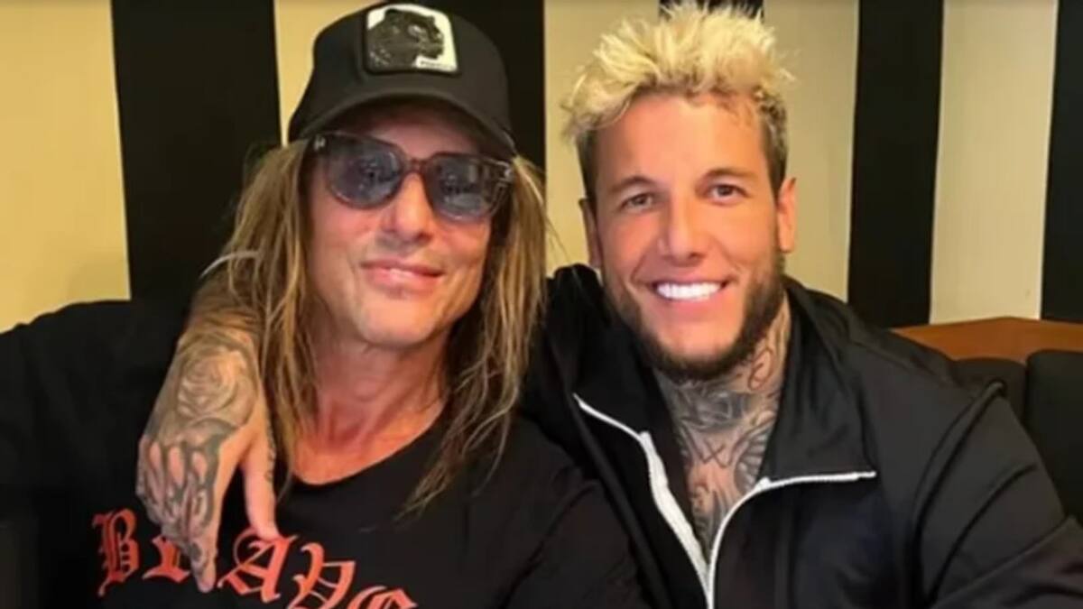 Inesperada reconciliación entre Alex y Claudio Paul Caniggia: "El mejor papá del mundo"