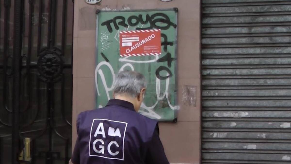 Clausura de bar latino en Monserrat