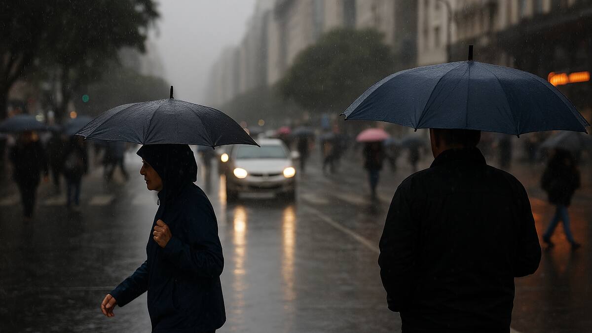 Lluvia en Buenos Aires