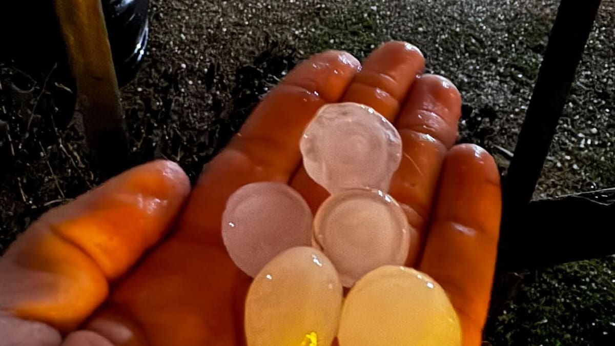Granizo y fuertes tormentas en el AMBA: cuándo mejora el clima y cómo estará el domingo de la final
