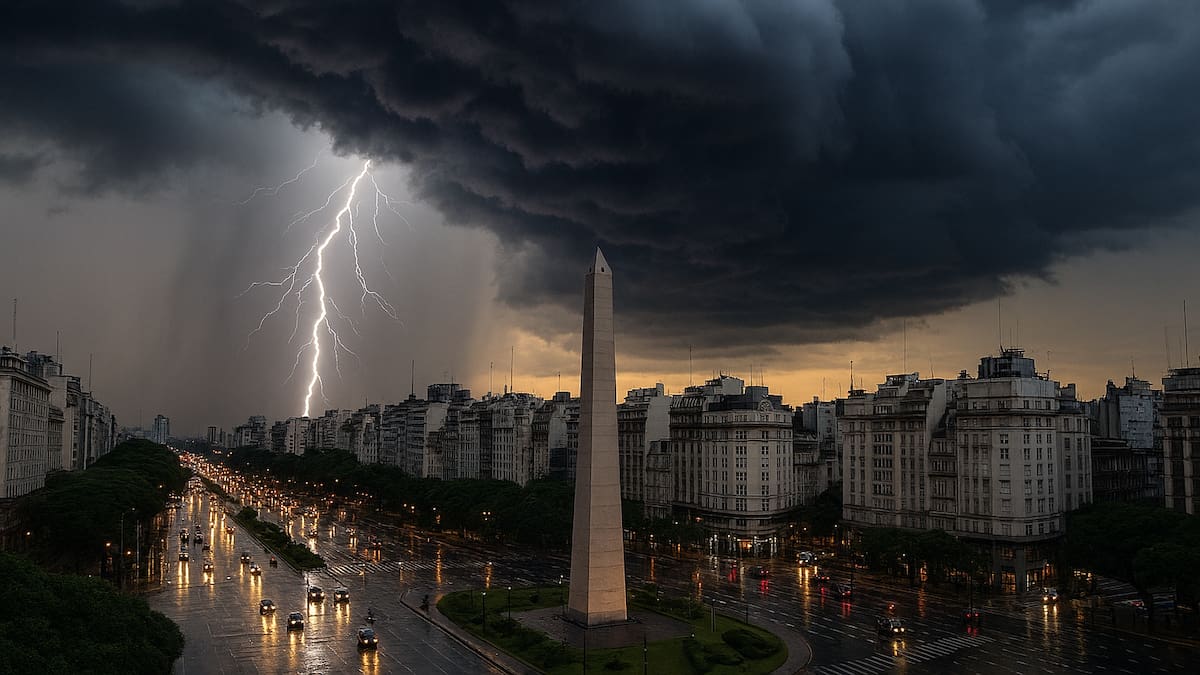 Alerta de tormentas en 12 provincias