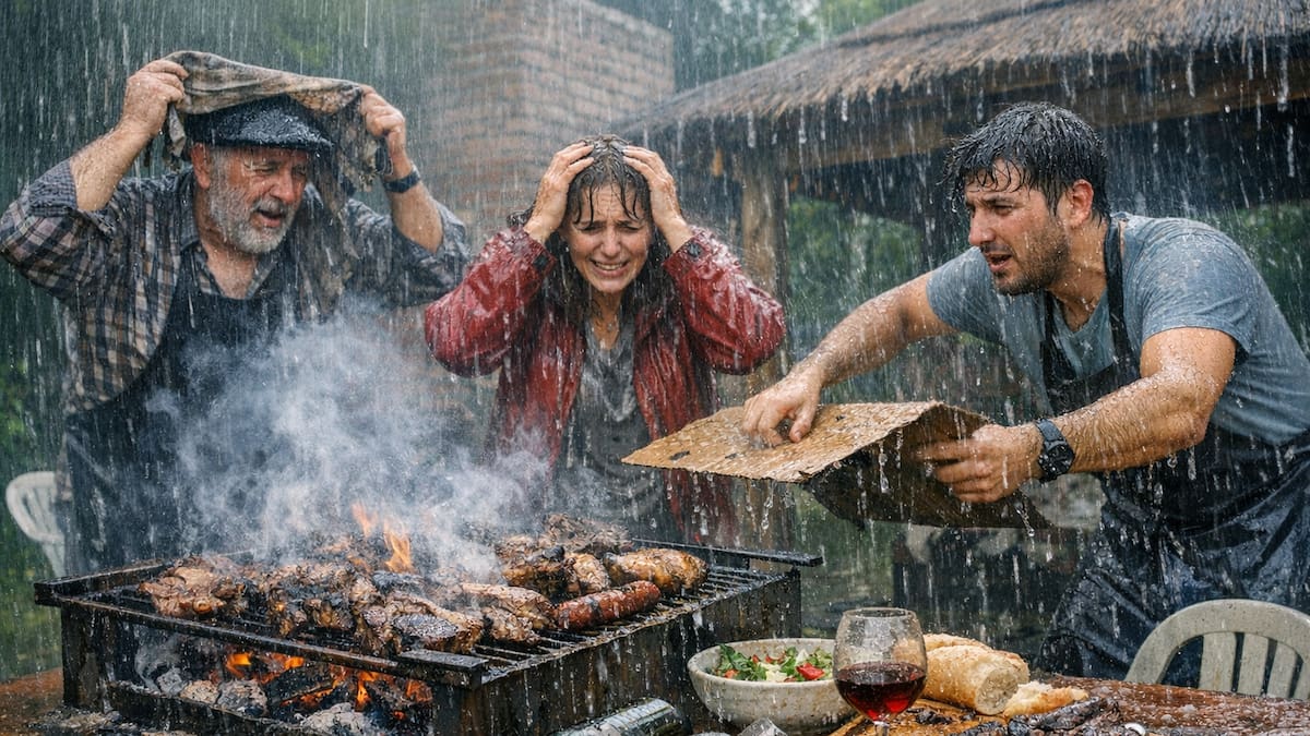 Lluvia en Semana Santa