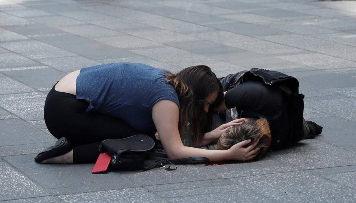 Coche atropella peatones en Times Square de Nueva York - Reuters