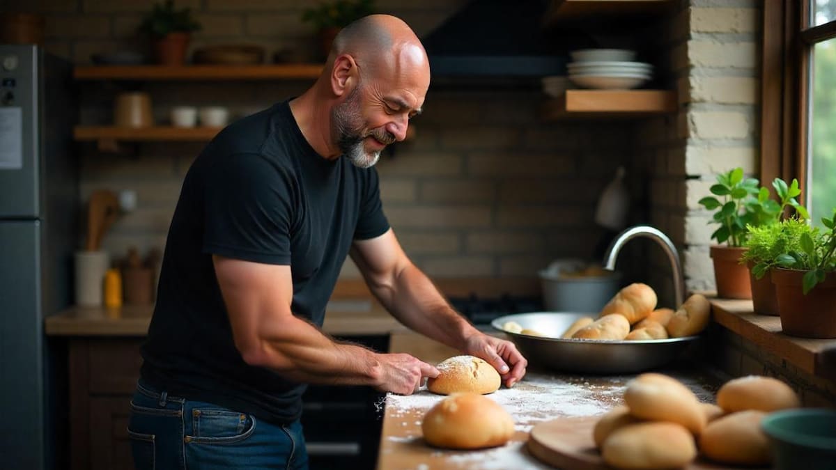 Cocina, recetas, persona cocinando. Foto: Freepik AI.