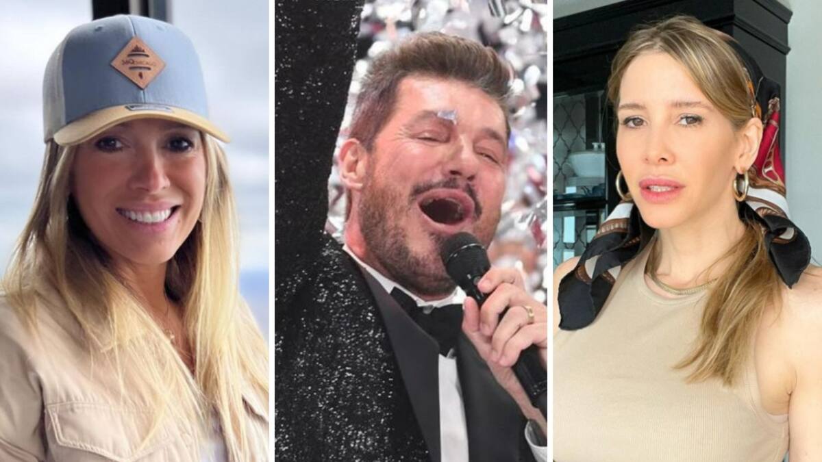 Coki Ramírez, Marcelo Tinelli y Guillermina Valdés. Foto: Instagrams.