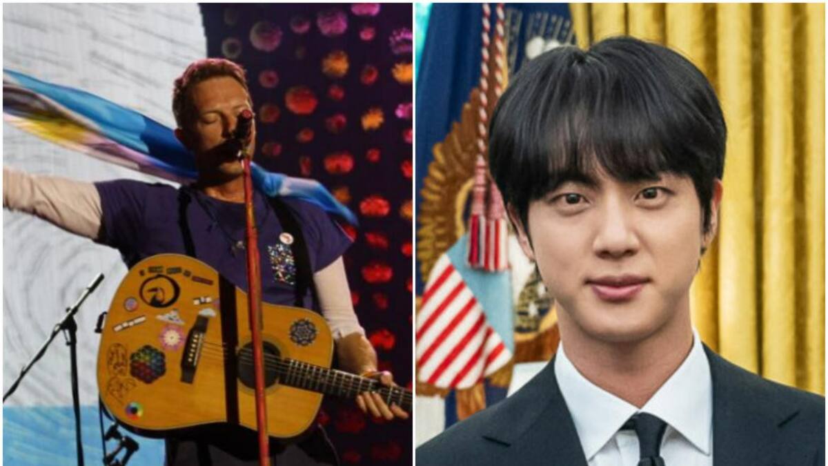 Coldplay invitó a un miembro de BTS a un show en Argentina. Fotos: NA - Wikipedia.