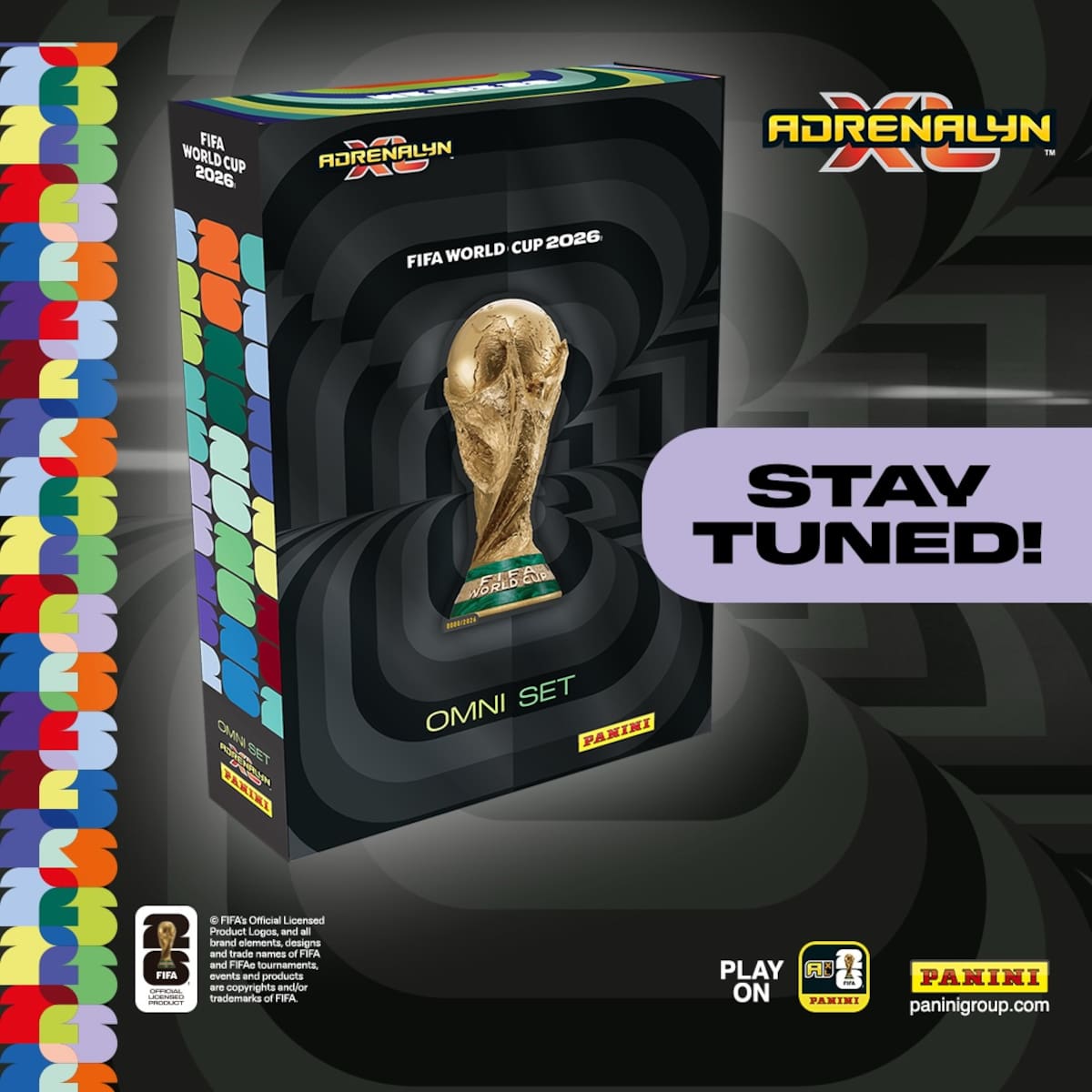 Colección exclusiva de cartas del Mundial 2026 de Panini.
