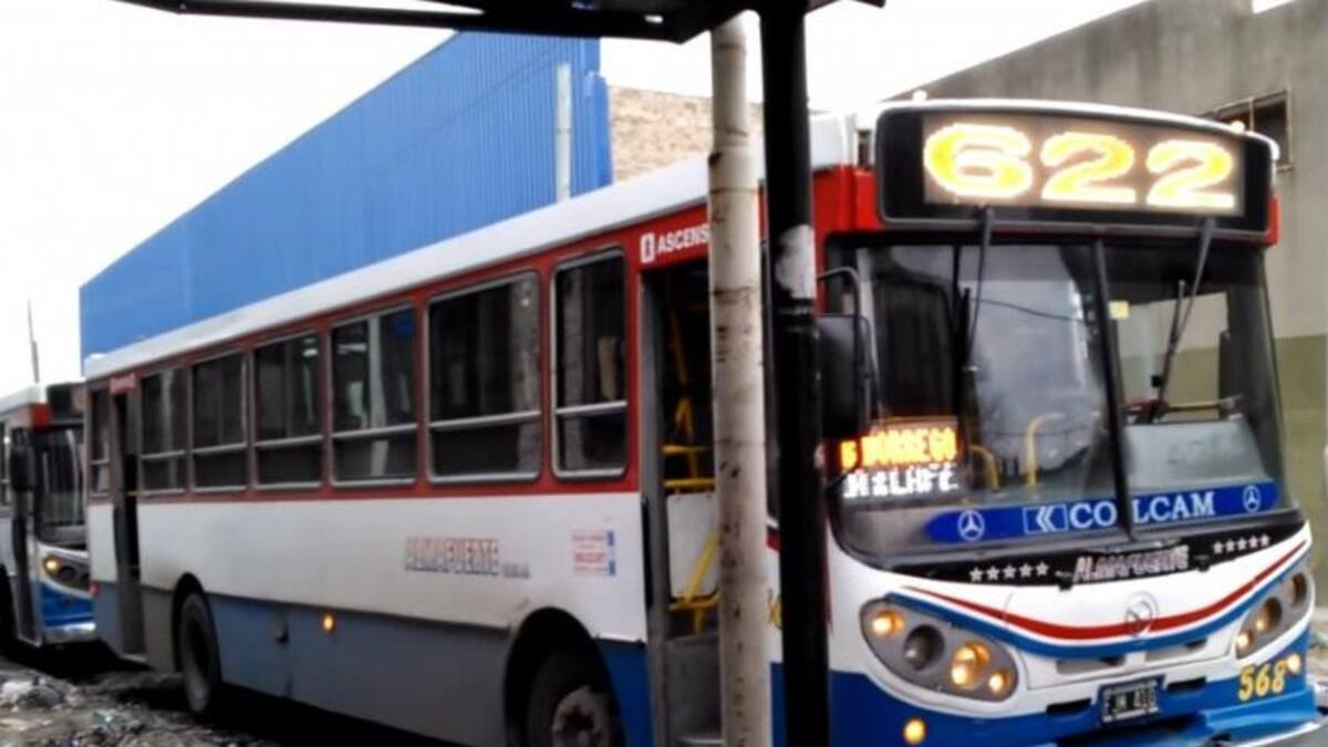 Colectivero agredido en Laferrere