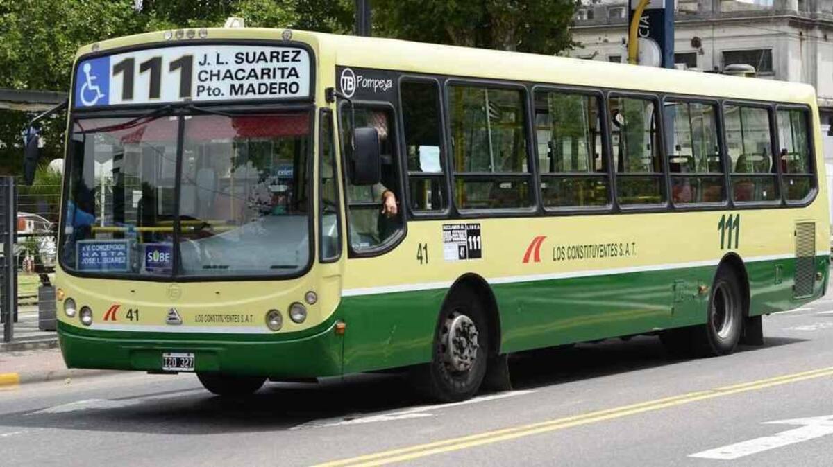 Colectivo línea 111