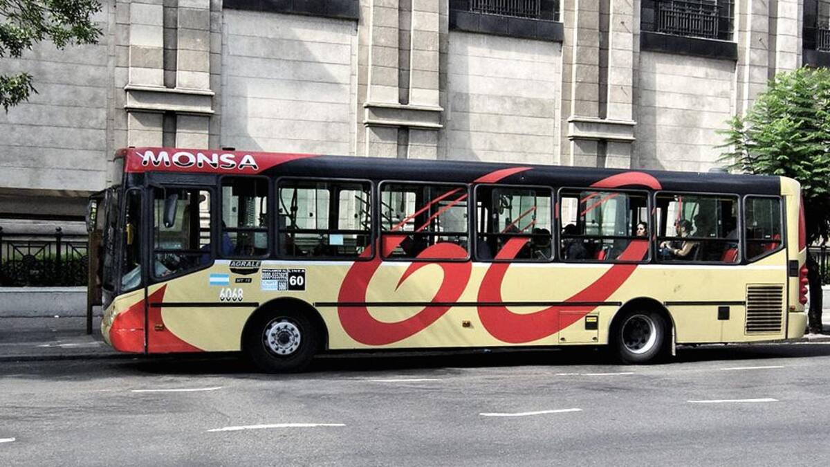 Colectivo línea 60 - Paro