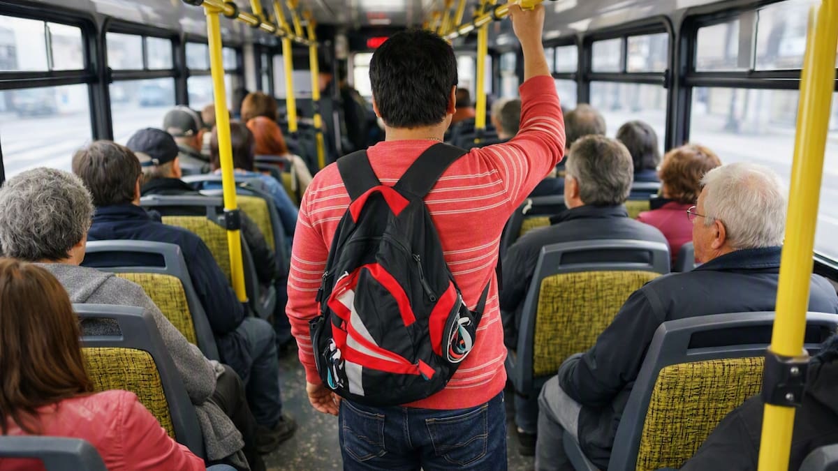 Se cayó mientras viajaba en colectivo, sufrió una lesión permanente en el hombro y la Justicia ordenó una indemnización millonaria