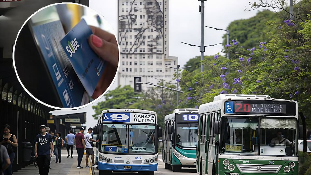 Viajes gratis en colectivo y subte