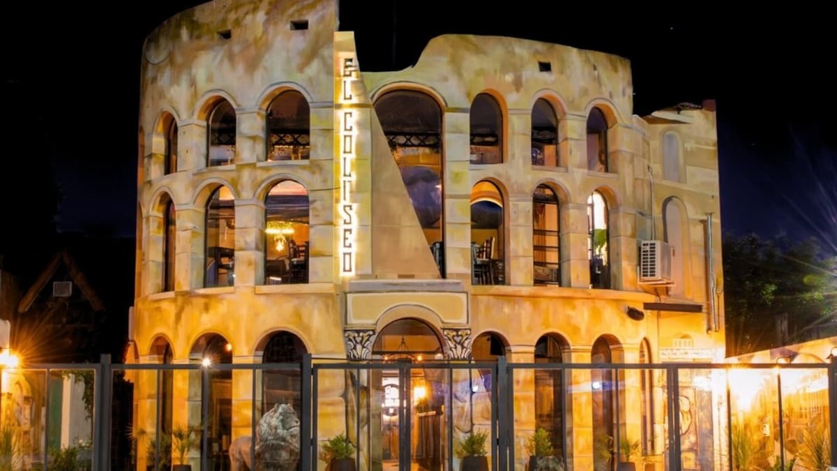 Como en Roma, pero en Buenos Aires: así es el sofisticado restaurante que replica al Coliseo y está a 40 minutos de CABA