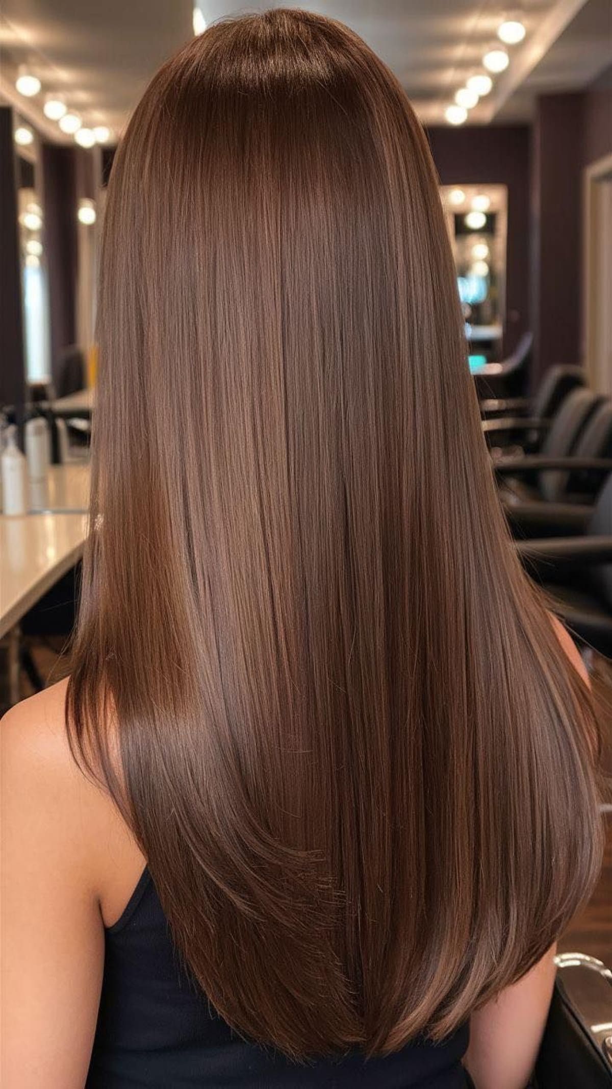 Color de pelo Mocha Mousse. Foto PINTEREST