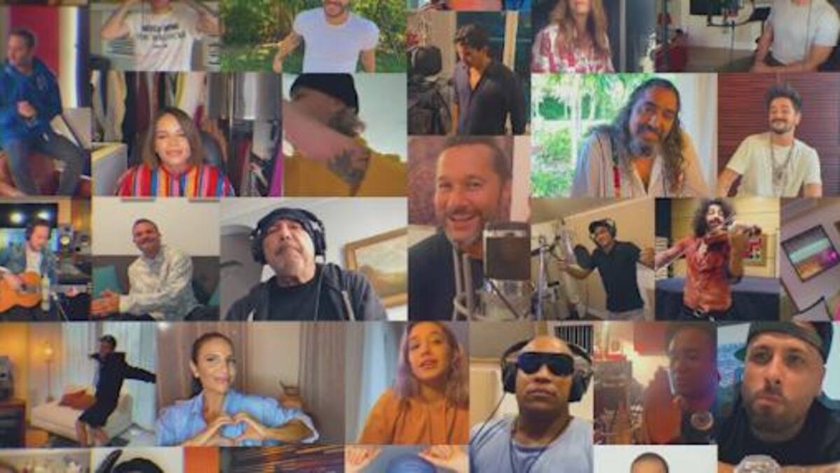Cantantes latinos se unen en una nueva versión de "Color esperanza"