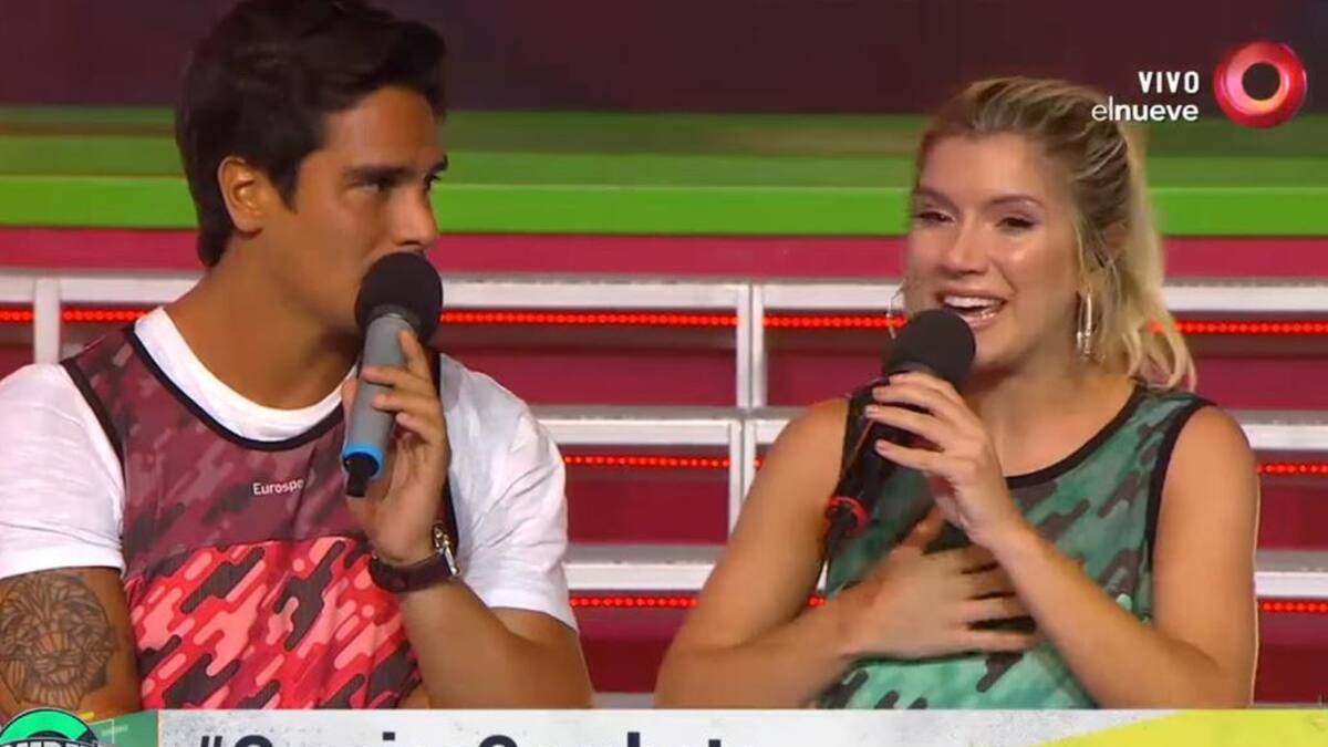 Combate - despedido y emoción de Laurita Fernández y Juani Martínez