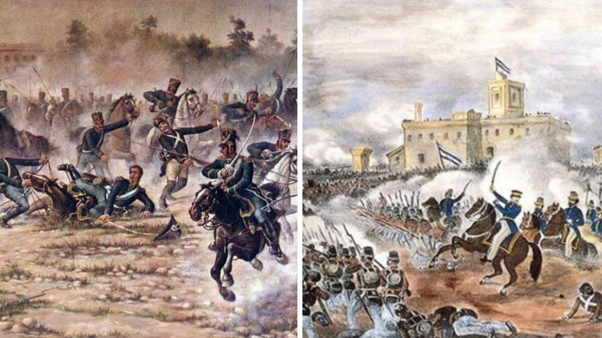 Combate de San Lorenzo y Batalla de Caseros