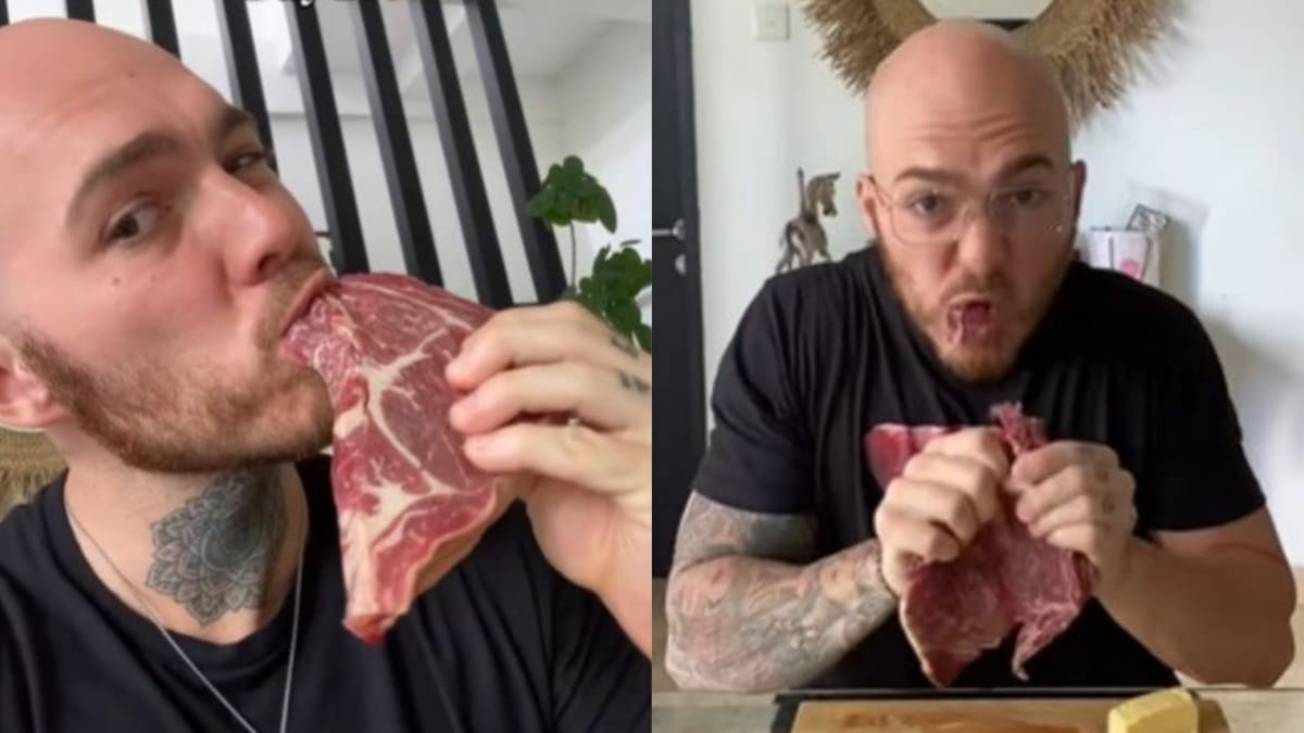 Alerta por una tendencia viral: los graves riesgos de consumir carne cruda, según Alberto Cormillot