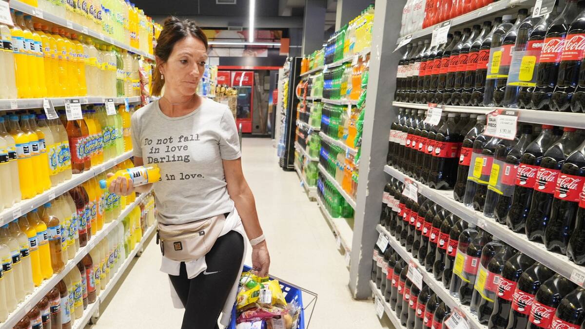 Comercio; Supermercado. Foto: NA.