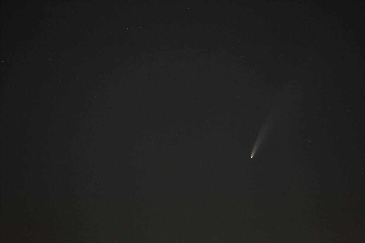 Cometa, astronomía. Foto: Unsplash.