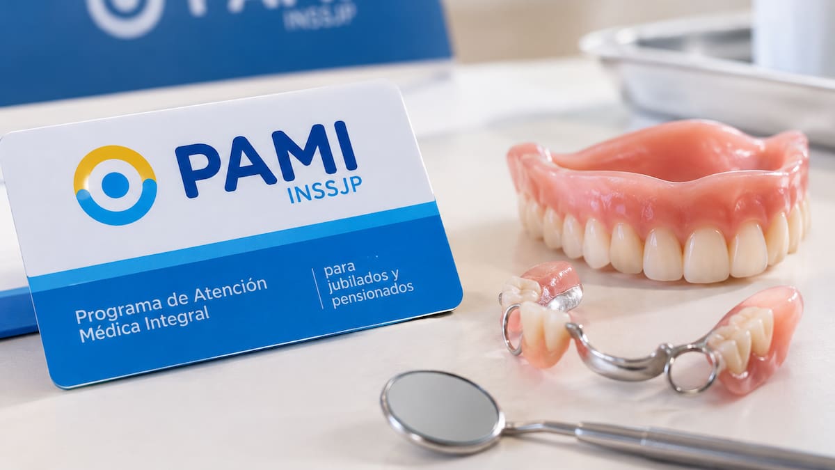PAMI entrega prótesis dentales: requisitos, cobertura y cómo iniciar el trámite
