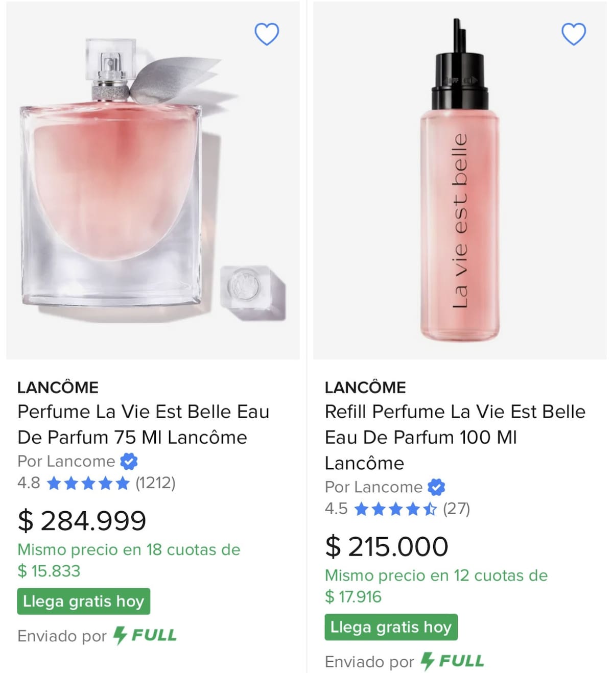 Cómo conseguir perfumes importados con descuento. Foto Mercado Libre