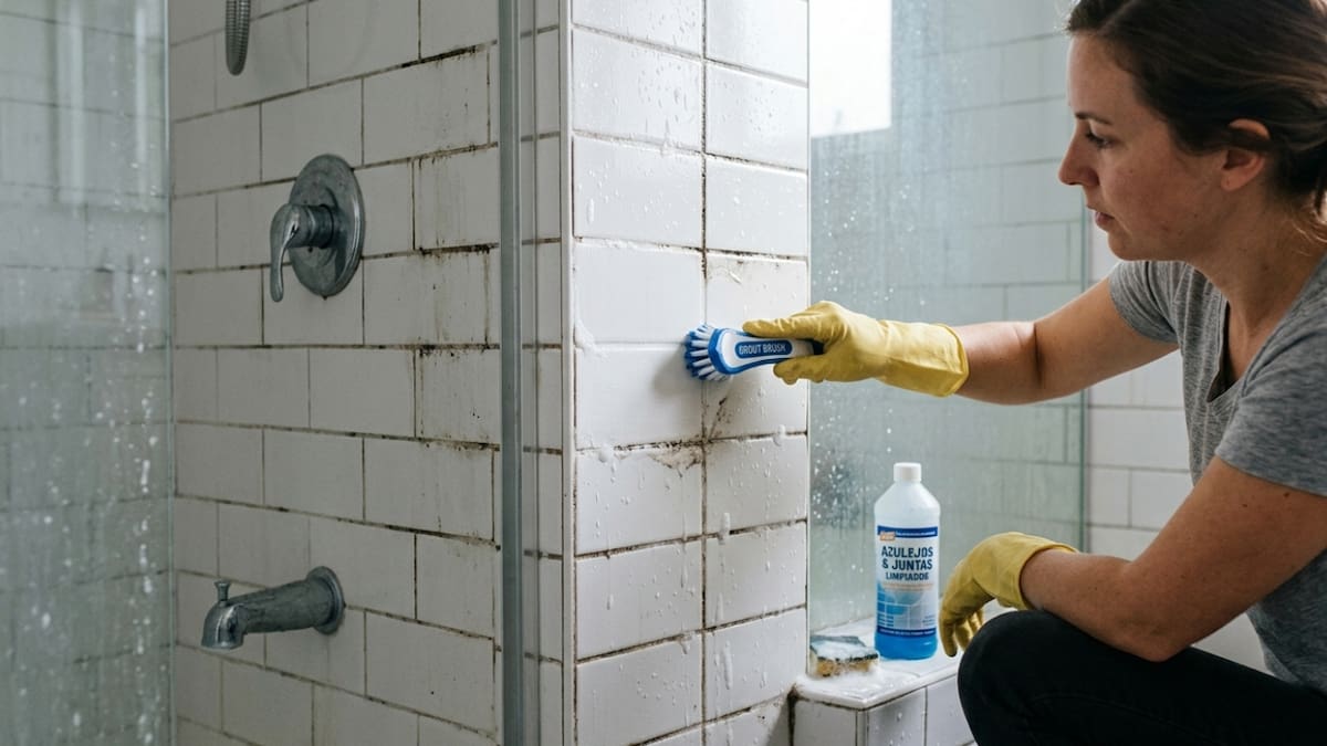 Cómo quitar el moho de las juntas de los azulejos y dejarlas como nuevas con trucos caseros