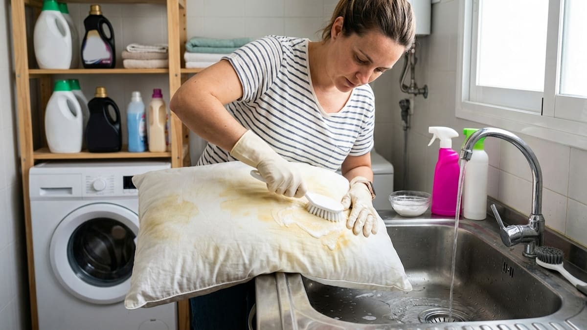 Cómo quitar las manchas amarillas de las almohadas y dejarlas como nuevas con trucos caseros