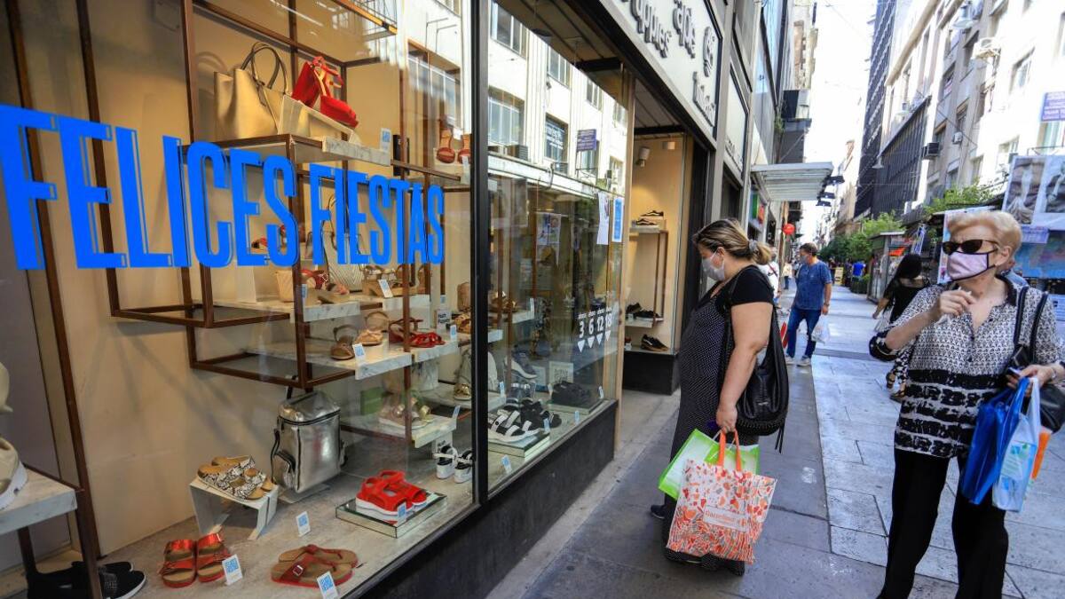 Compras de Navidad. Foto: NA.